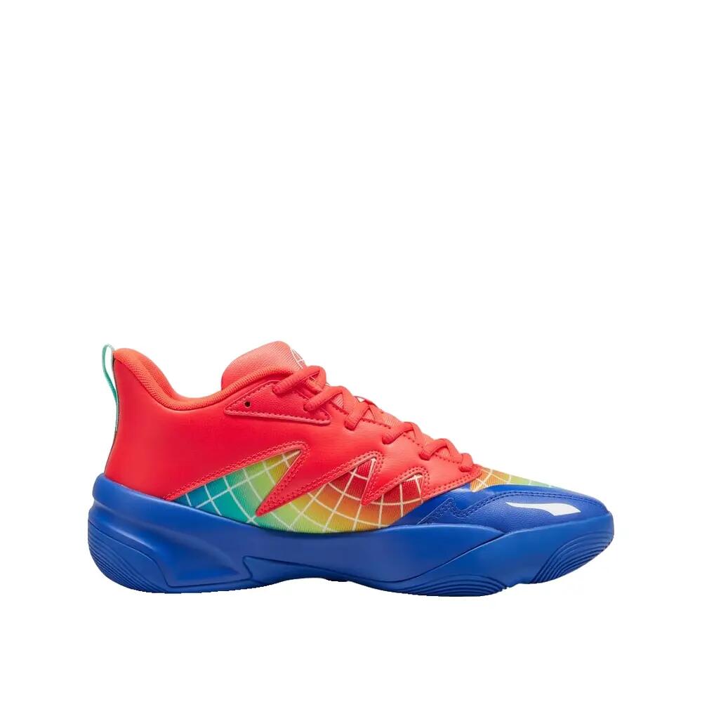 Buty do koszykówki Genetics Marcus Smart PUMA Royal Sapphire Red Blast Blue 8/8