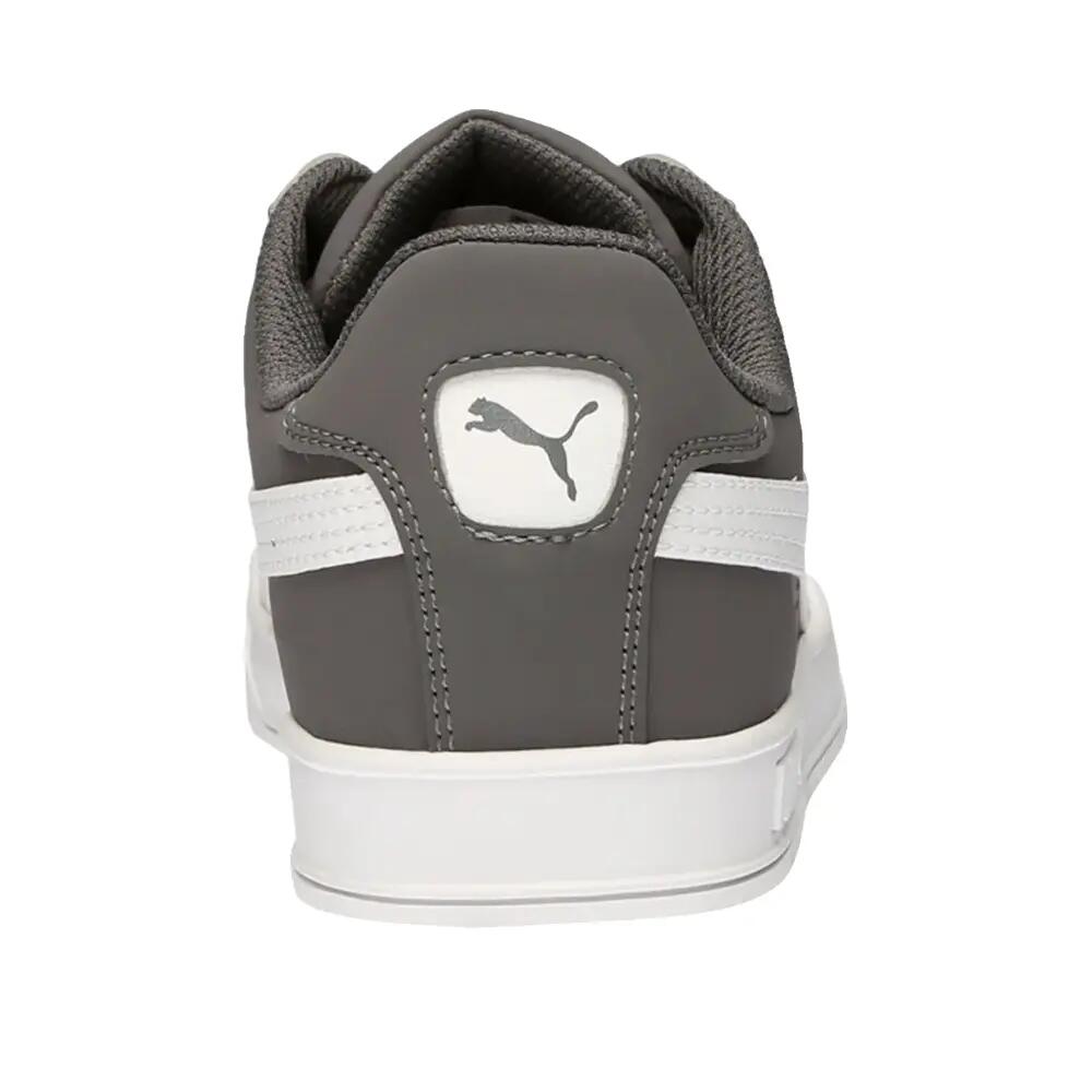 Chaussures PUMA Smash Vulc Gris acier/Blanc 5/5