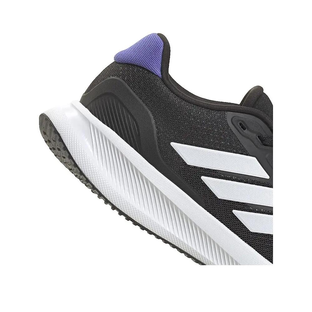 Chaussures de course adidas Runfalcon 5 Noir/Blanc/Bleu 7/8