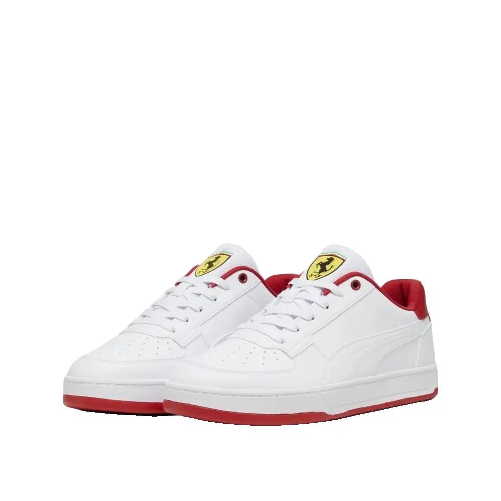 Chaussures PUMA Ferrari Caven 2.0 Blanc/Rouge 2/8