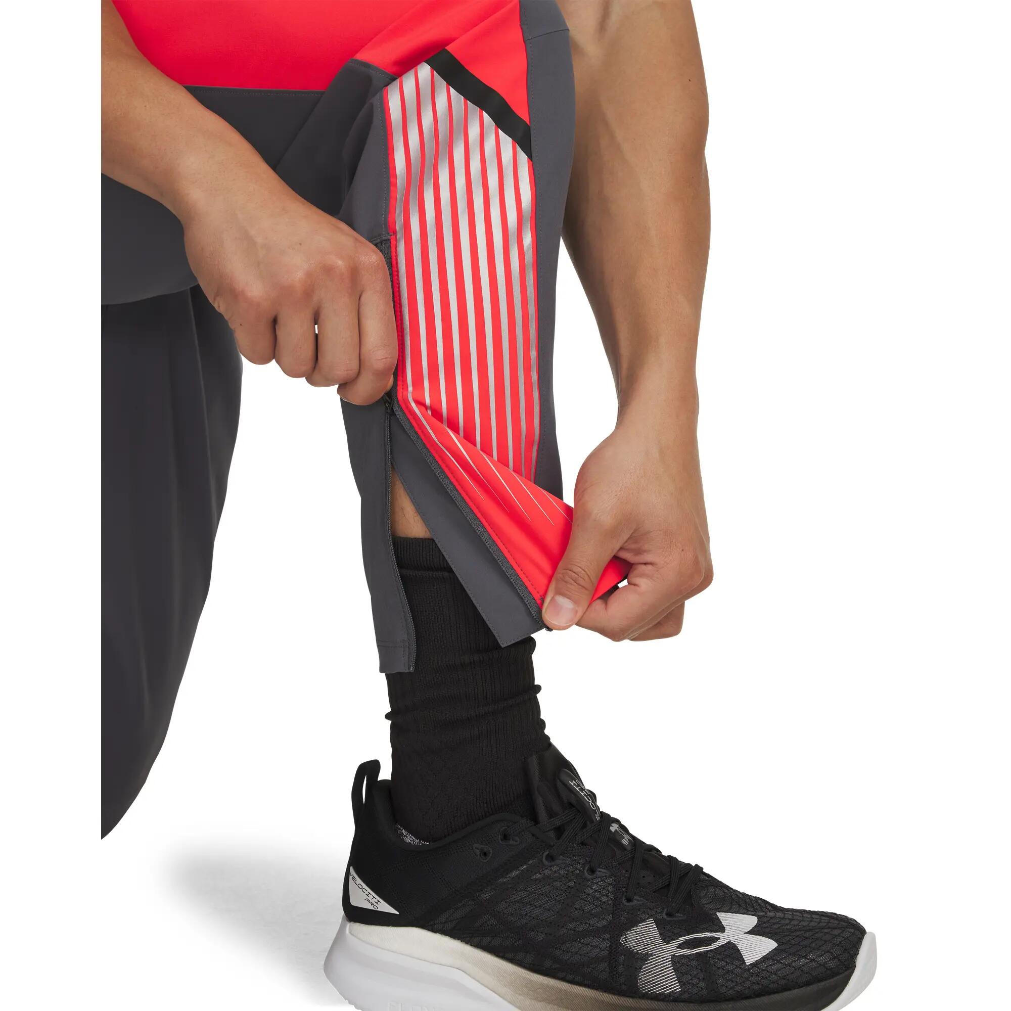 Heren sportbroek Under Armour UA Velociti Storm Pant-GRY 9/9