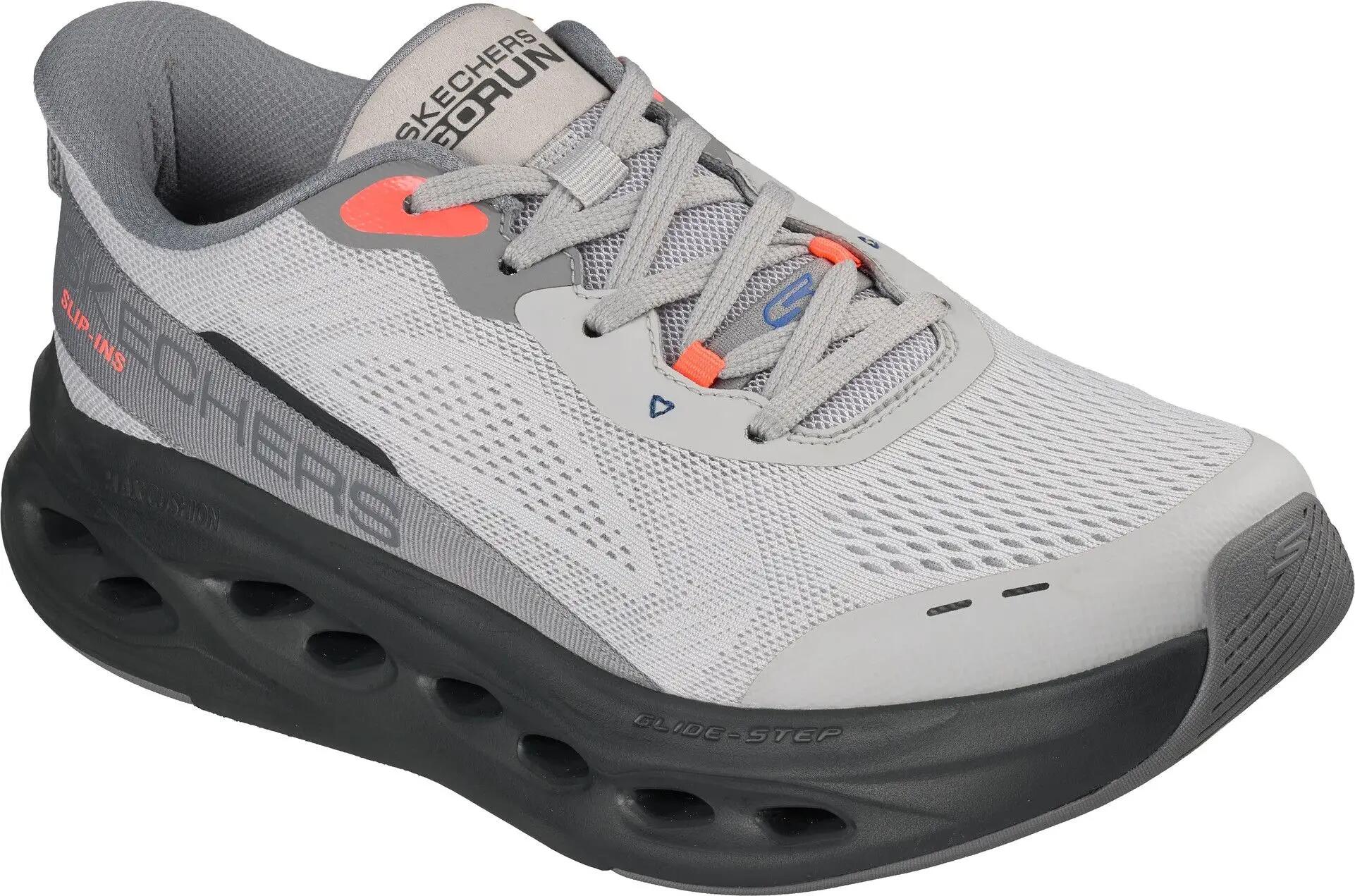 Chaussures Running Skechers Slip-ins Max Cushioning Glide-Step Advert Gris/Noir 5/9