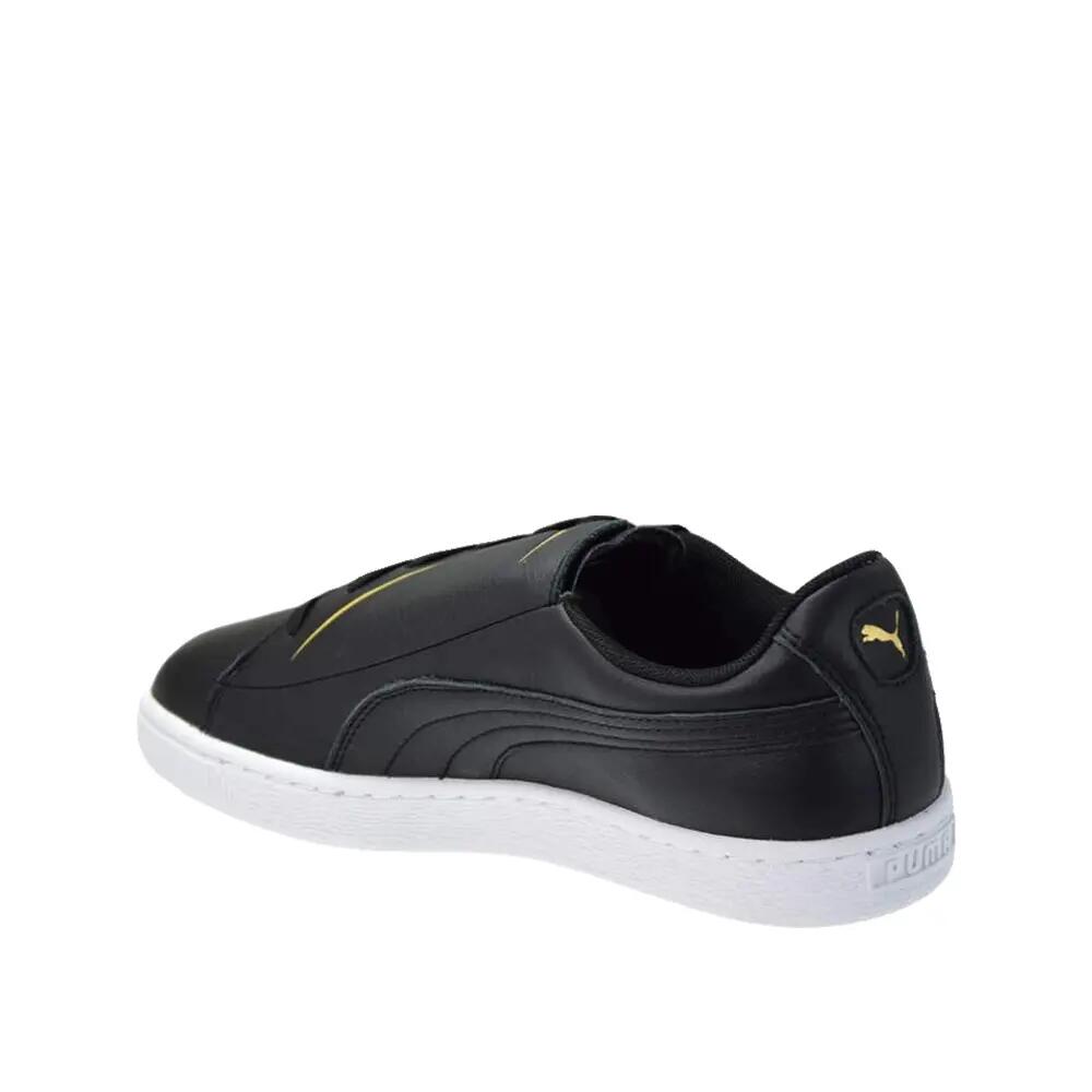 Zapatillas PUMA Basket Crush Emboss Negro/Oro 6/10