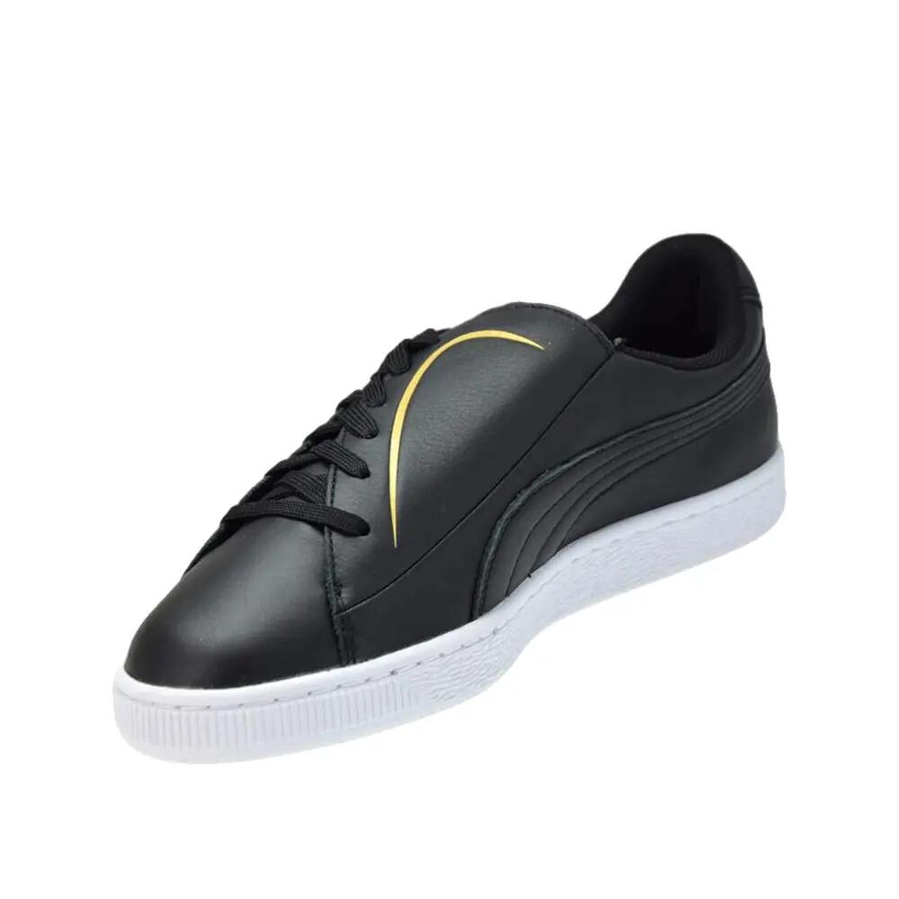 Zapatillas PUMA Basket Crush Emboss Negro/Oro 10/10