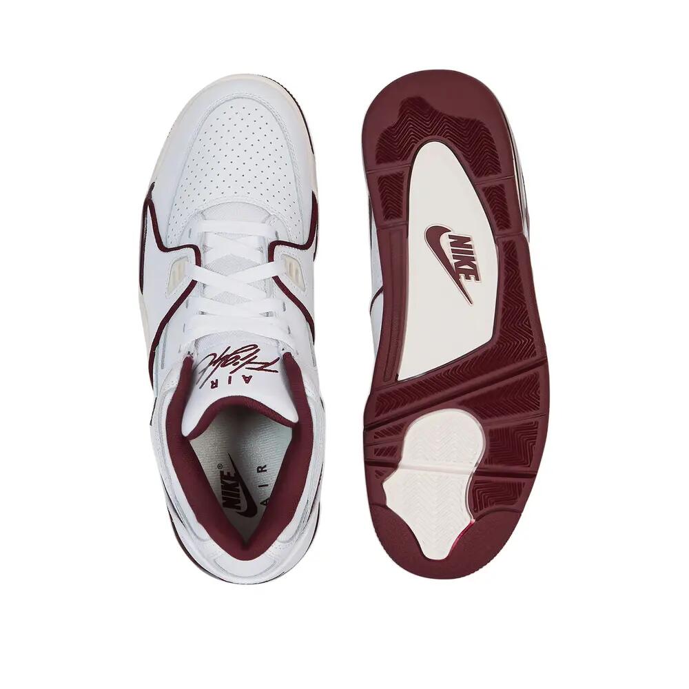 Nike Air Flight 89 Bianchi/Bordeaux 4/4