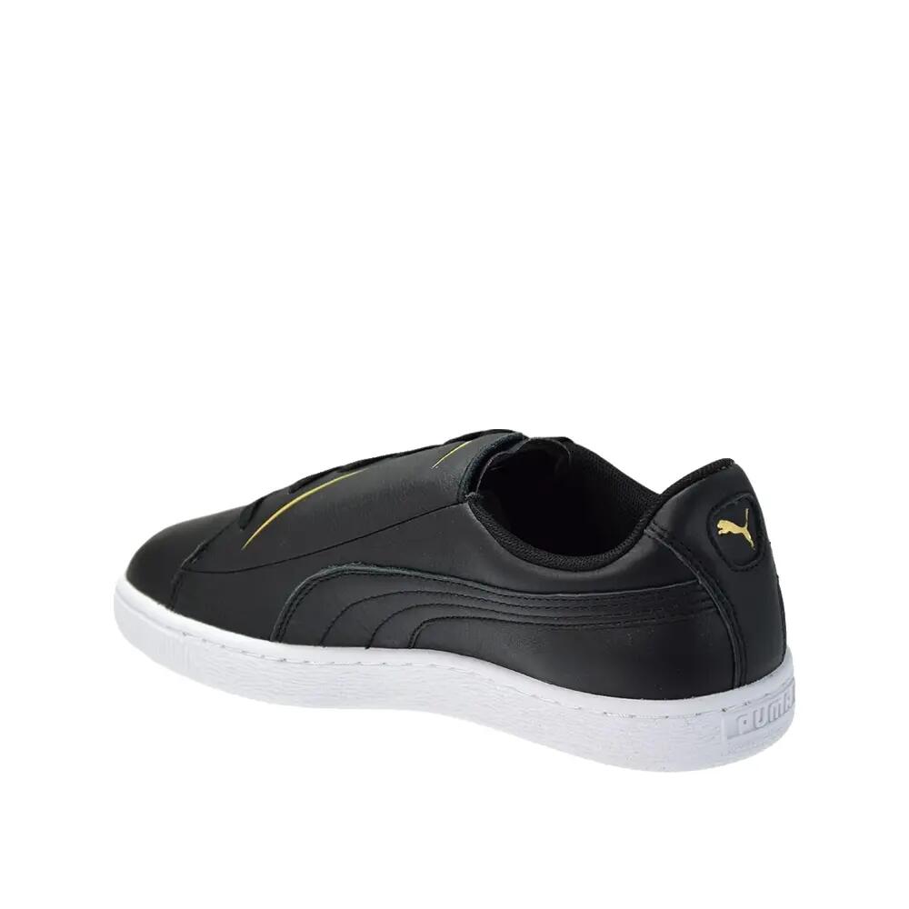Zapatillas PUMA Basket Crush Emboss Negro/Oro 3/10