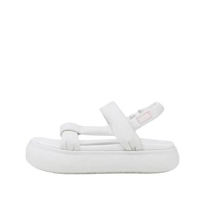 Puma suede mayu zomer sandalen grijs
