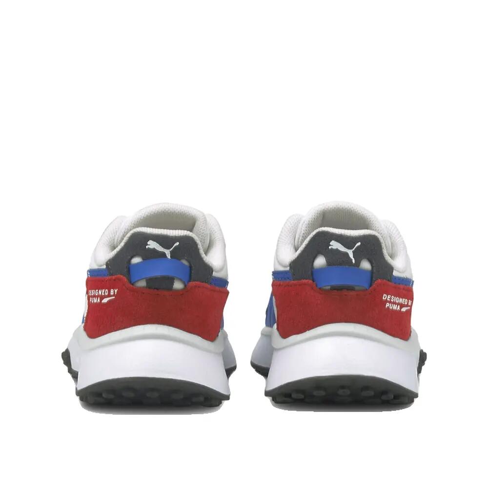 Zapatillas PUMA Wild Rider Rollin Blanc/Bleu/Rouge 5/6