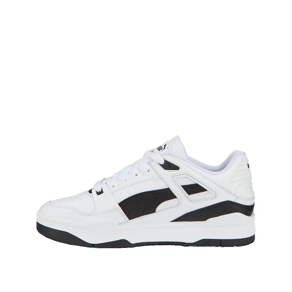 Chaussures PUMA Slipstream Mid Cuir Blanc/Noir 2/3