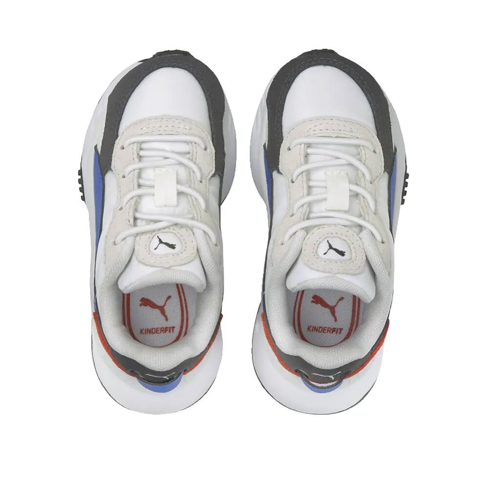 Zapatillas PUMA Wild Rider Rollin Blanc/Bleu/Rouge 4/6