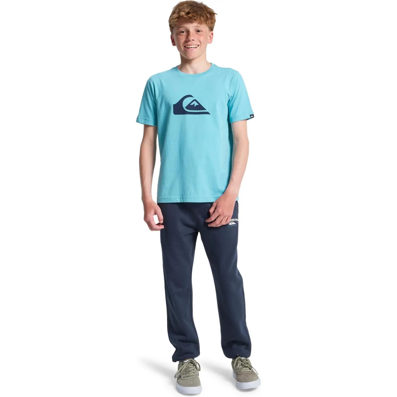 Camiseta de manga corta EV COMP LOGO Azul Niño 6/7