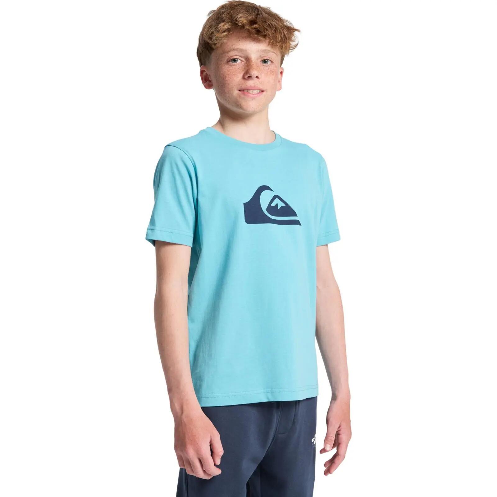 Camiseta de manga corta EV COMP LOGO Azul Niño 5/7