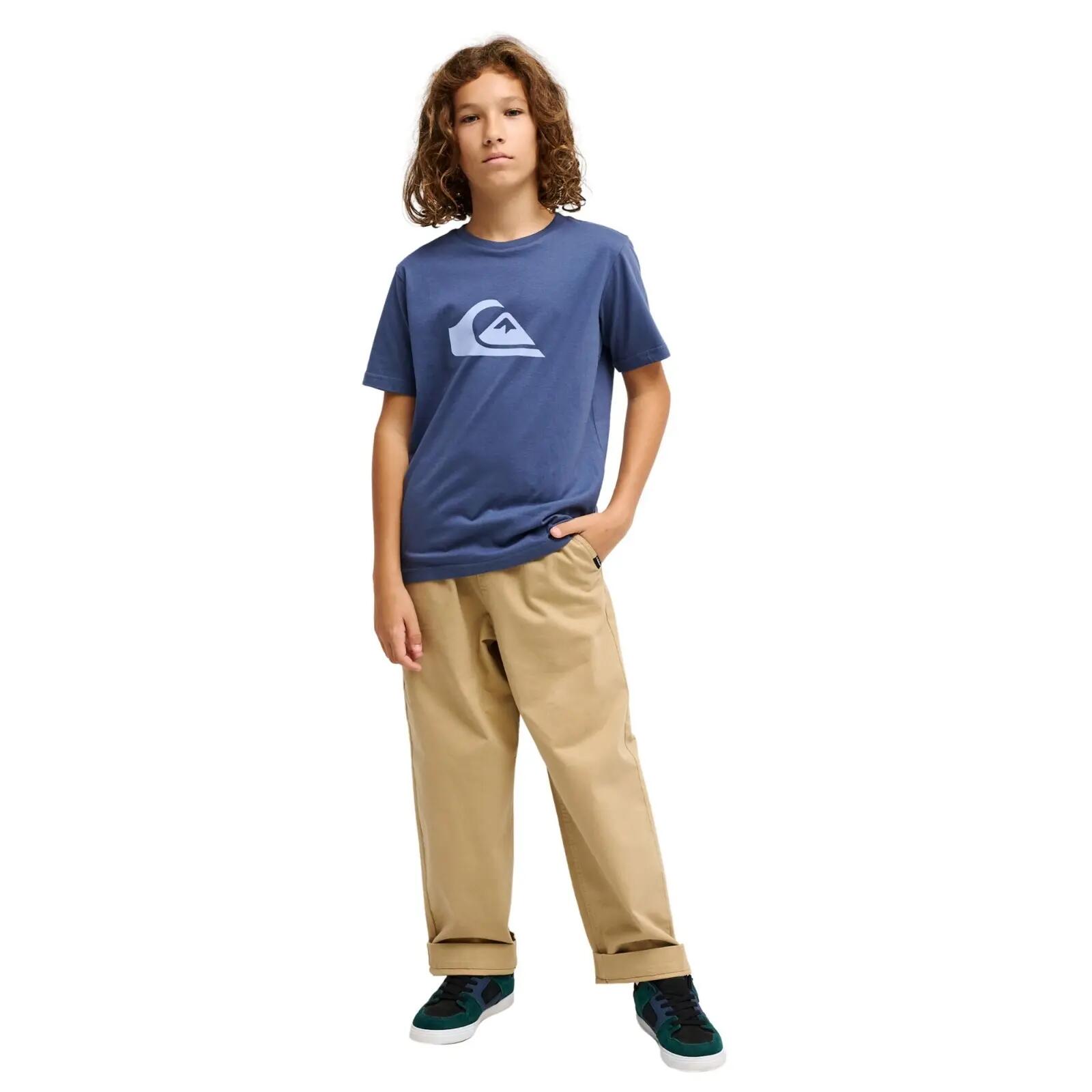 T-shirt met korte mouwen EV COMP LOGO Blau Jongens 8-16 5/7