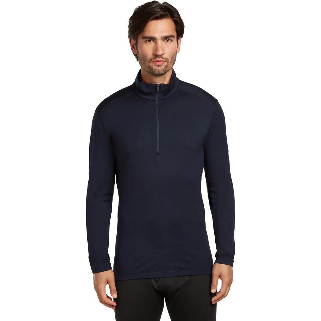 Icebreaker Tech Long Sleeve T-Shirt-Midnight