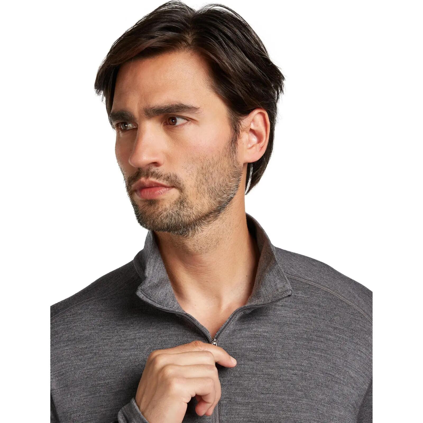 Heren thermisch shirt icebreaker 260 Tech LS Half Zip 6/7