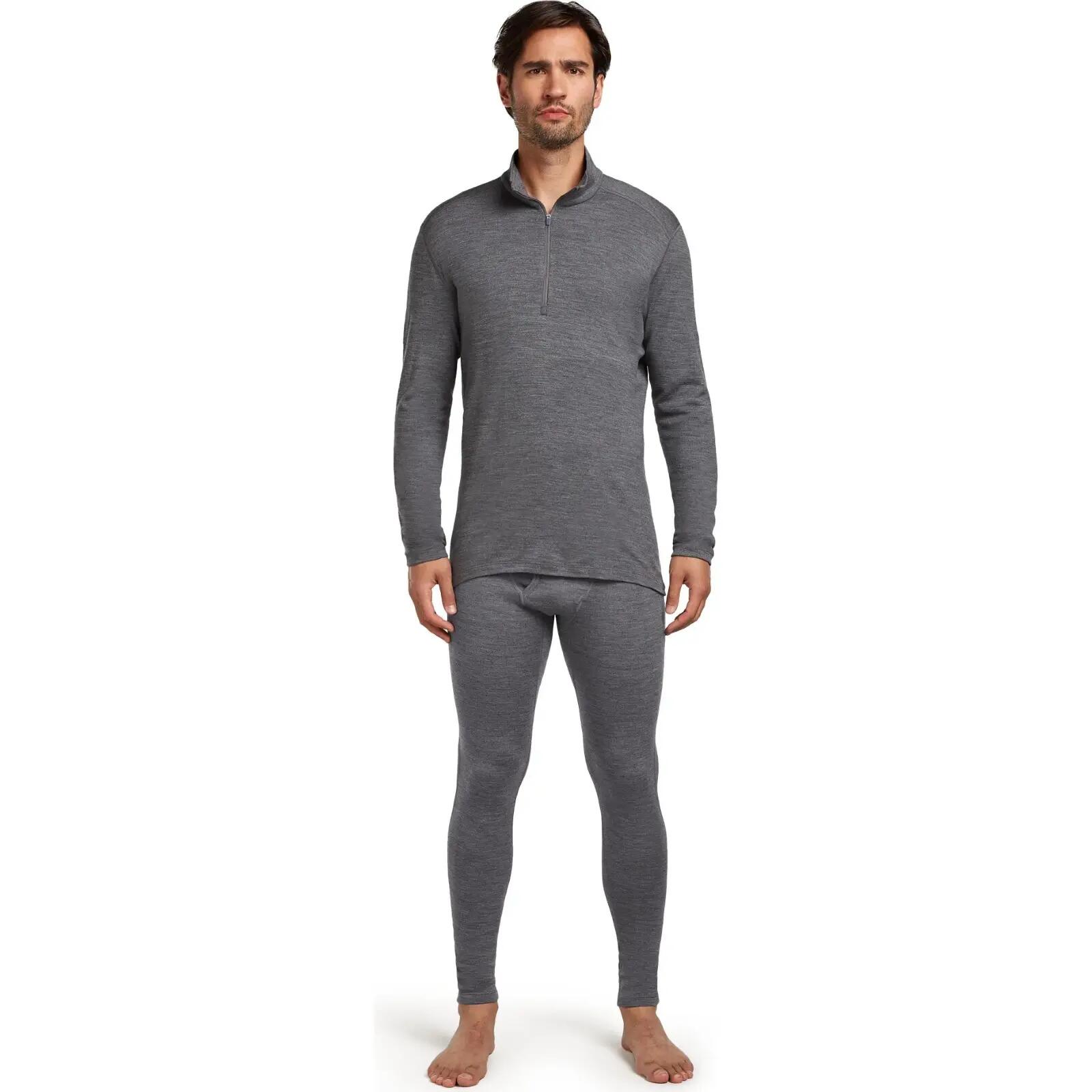 Heren thermisch shirt icebreaker 260 Tech LS Half Zip 3/7