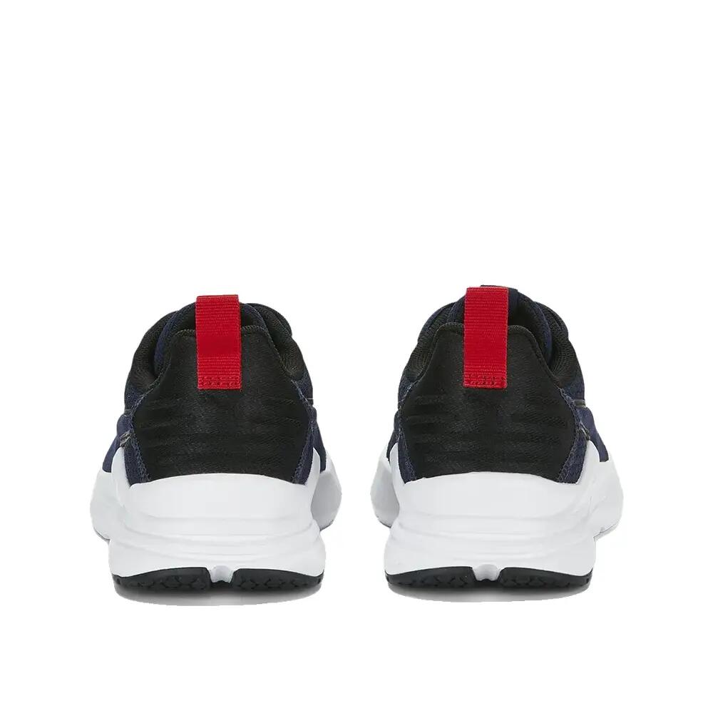 Chaussures PUMA Wired Run Pure Bleu marine/Noir/Blanc/Rouge 6/6