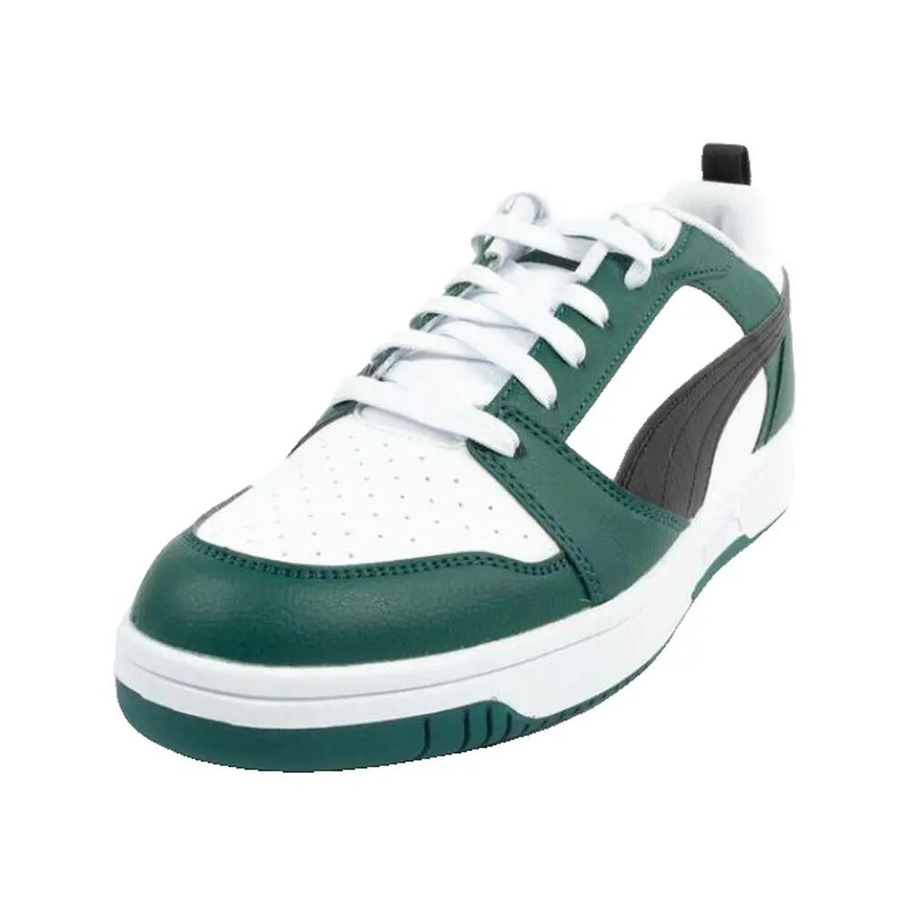 Chaussures PUMA Rebound v6 Homme Vert/Blanc 3/5