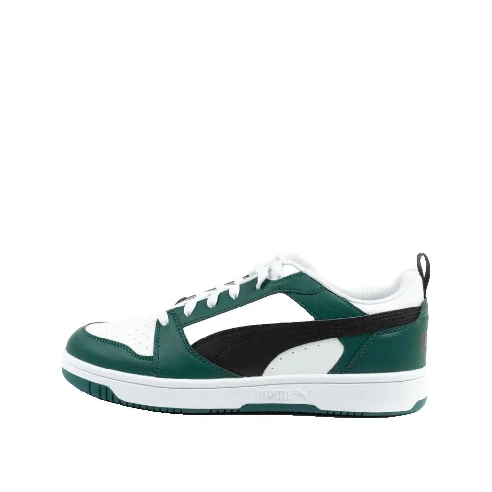 Chaussures PUMA Rebound v6 Homme Vert/Blanc 2/5
