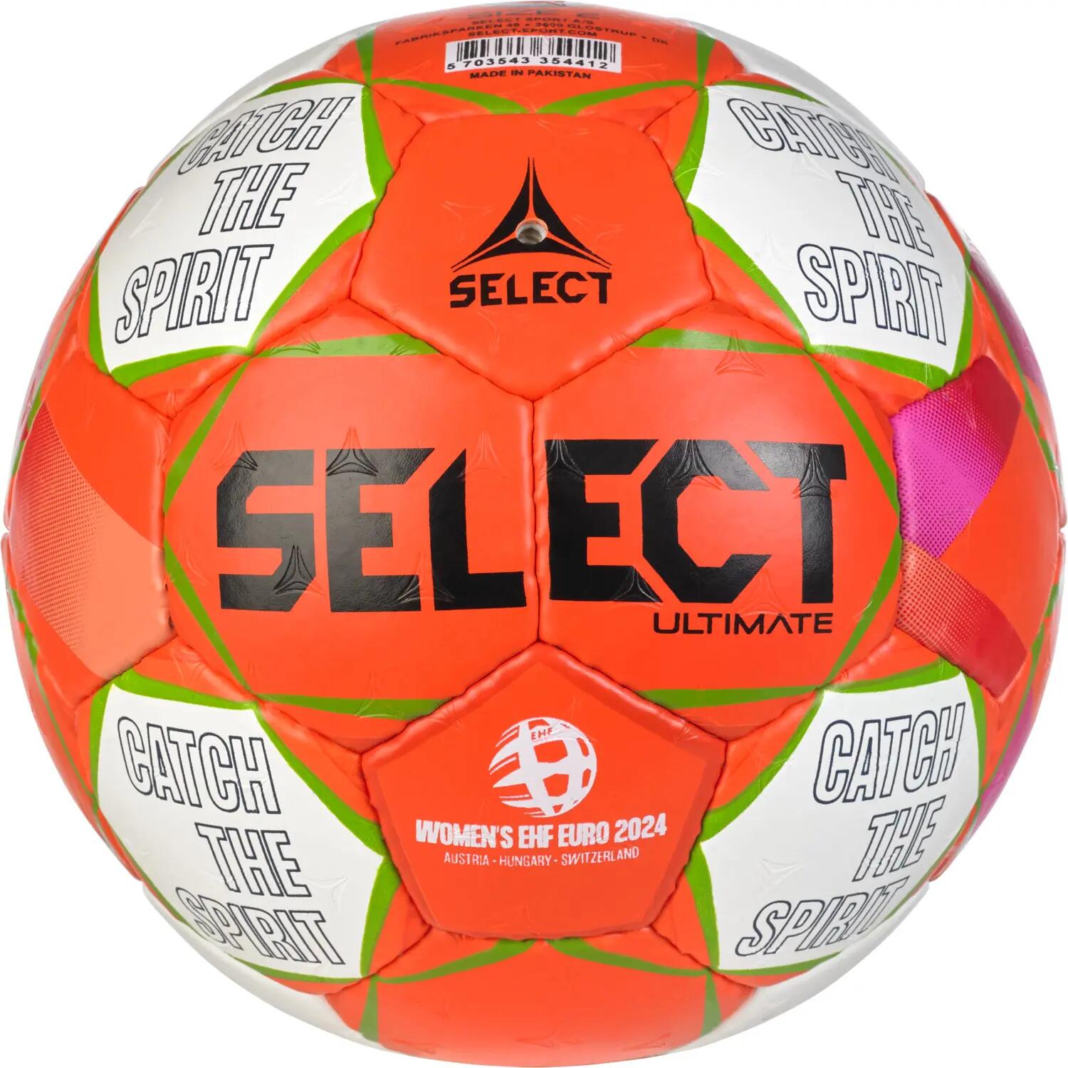 Select il pallone da pallamano Ultimate EHF Euro Women 2024 4/5