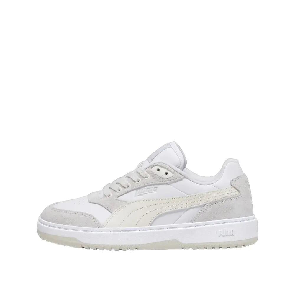 Chaussures PUMA Doublecourt Femme Blanc/Gris 3/5