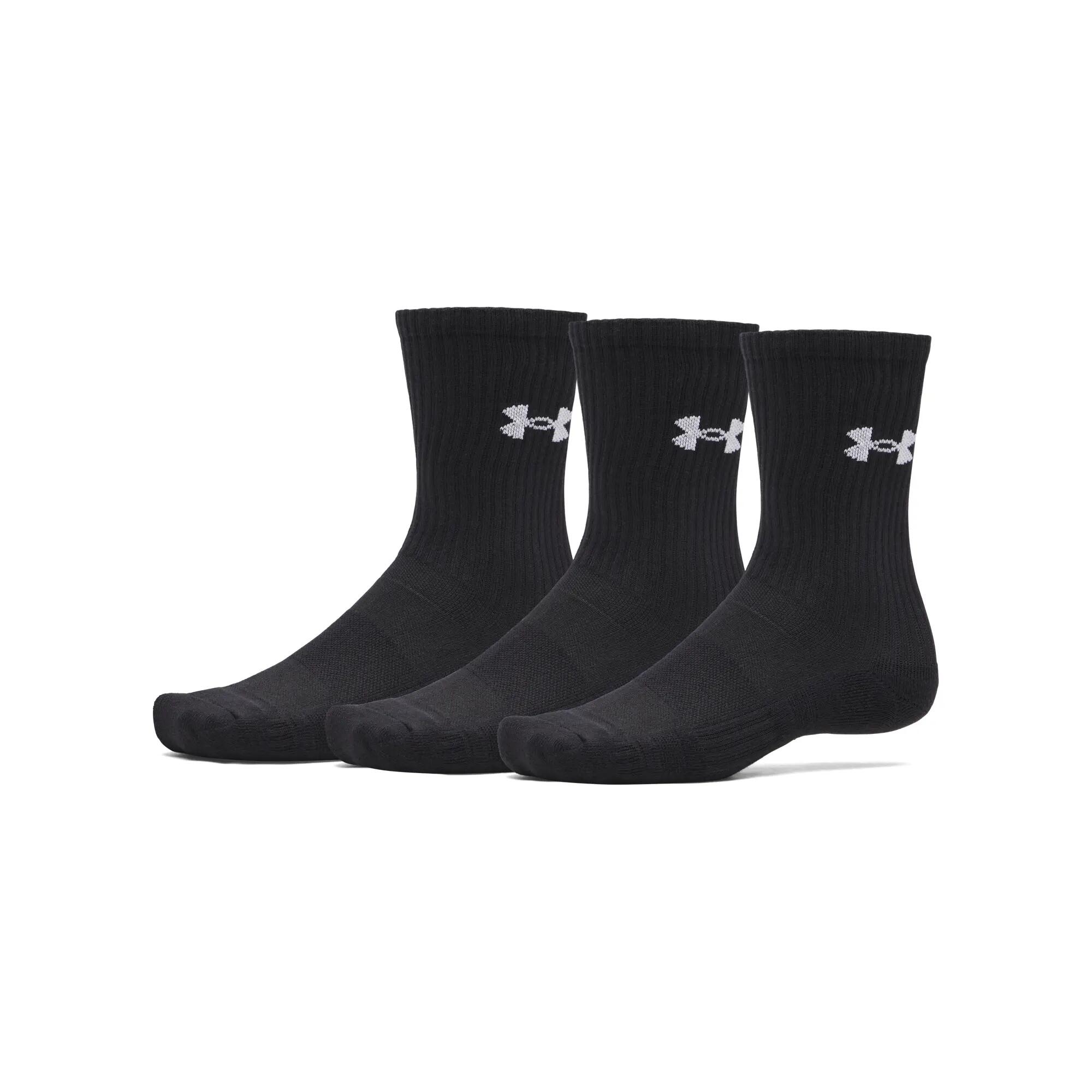 Zokni Unisex Under Armour UA Performance Cotton 3p Crw 1/5