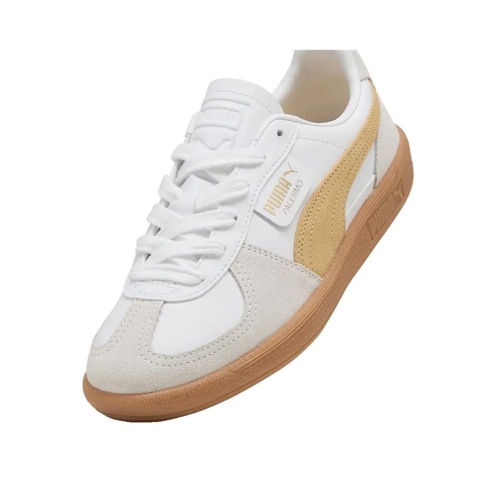 Zapatos PUMA Palermo Cuero Blanco 5/6