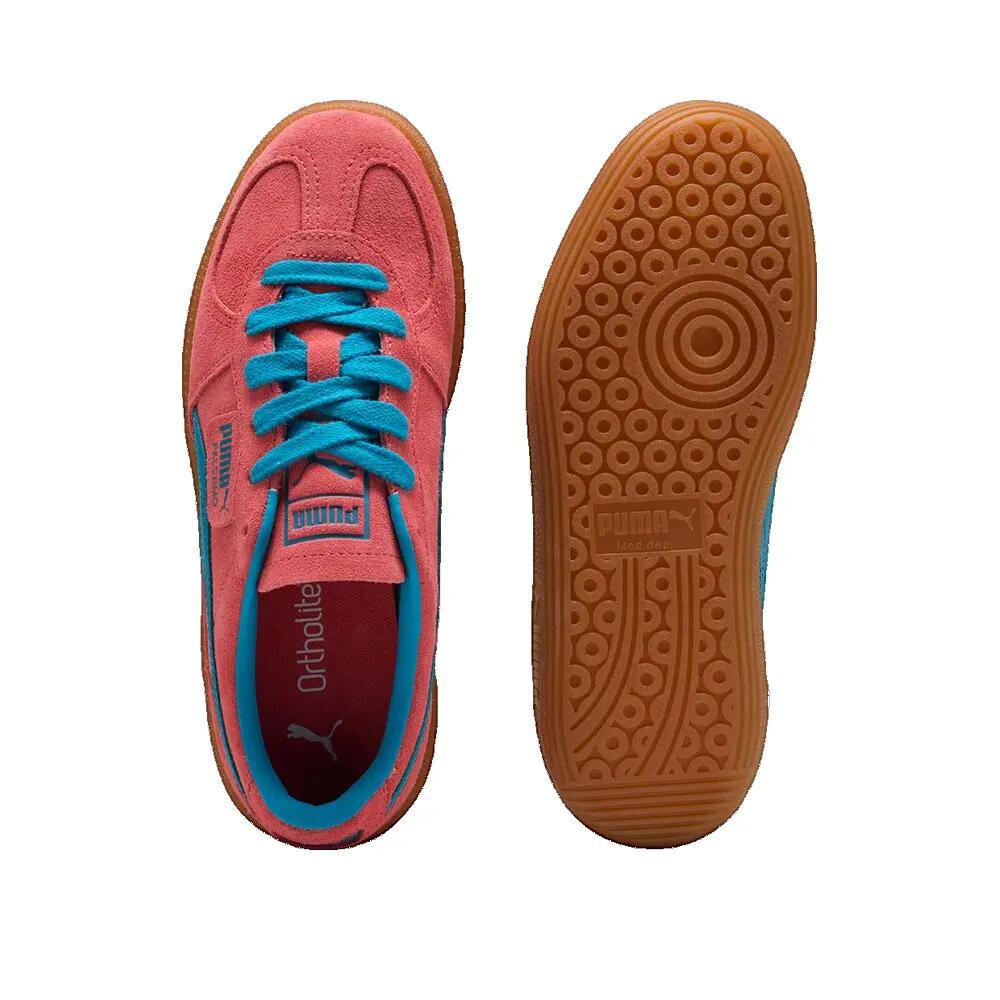 PUMA Palermo Damen Schuhe Wildleder Leder Rosa 2/6