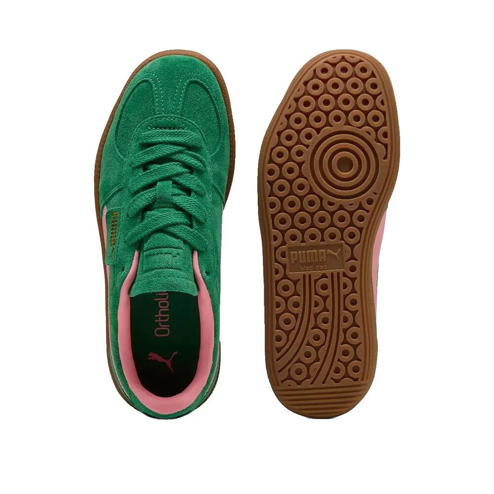 Scarpe PUMA Palermo Jr Verde/Rosa 2/6