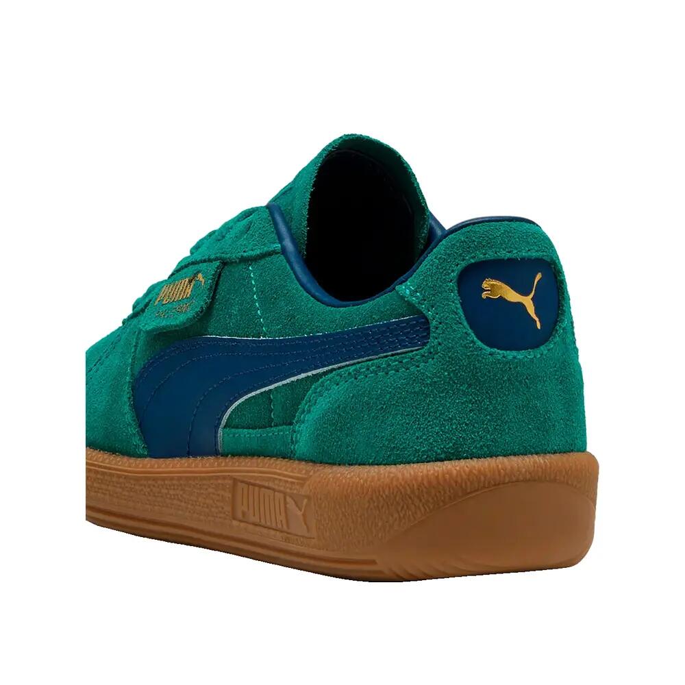 Zapatos PUMA Palermo Jr Verde salvaje Azul persa 6/6