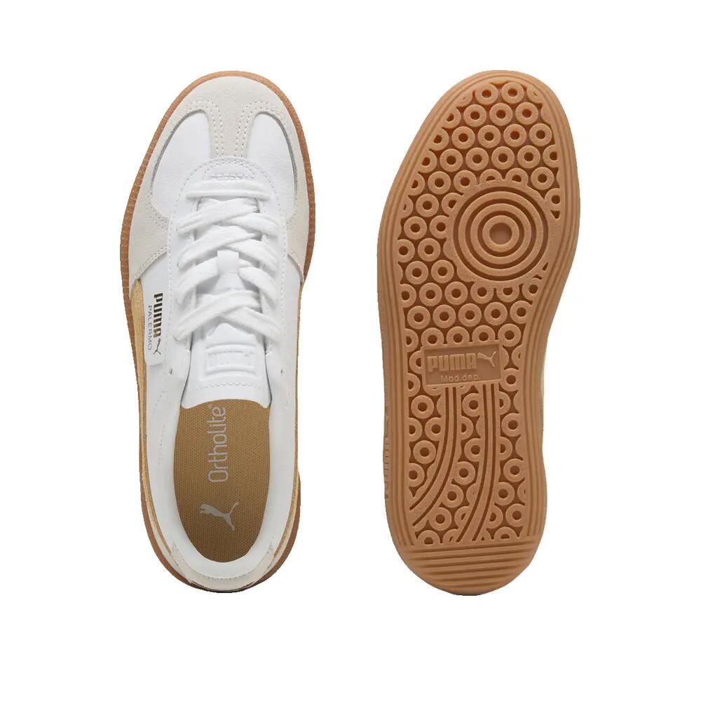 Zapatos PUMA Palermo Cuero Blanco 2/6