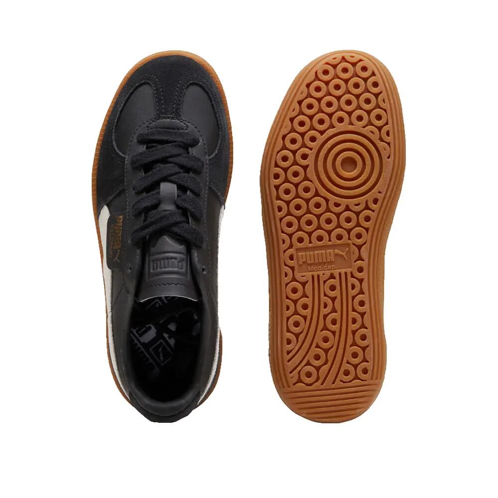 PUMA Palermo Lth Jr Black Shoes 7/8