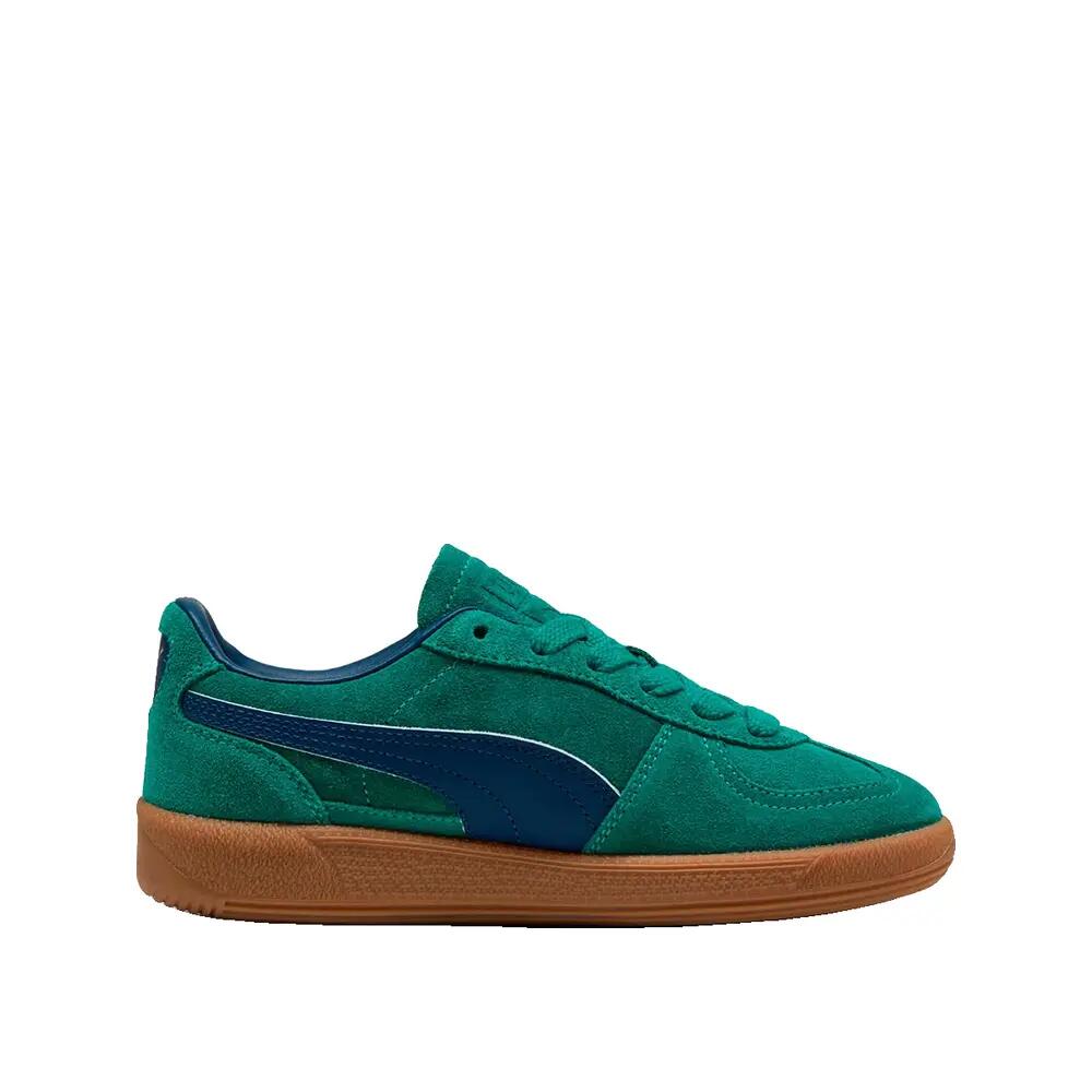 Zapatos PUMA Palermo Jr Verde salvaje Azul persa 3/6