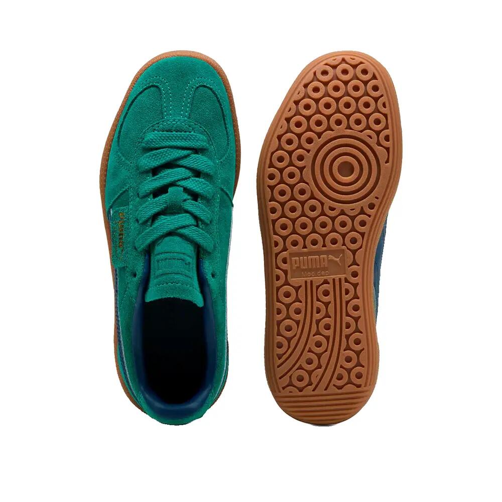 Zapatos PUMA Palermo Jr Verde salvaje Azul persa 2/6