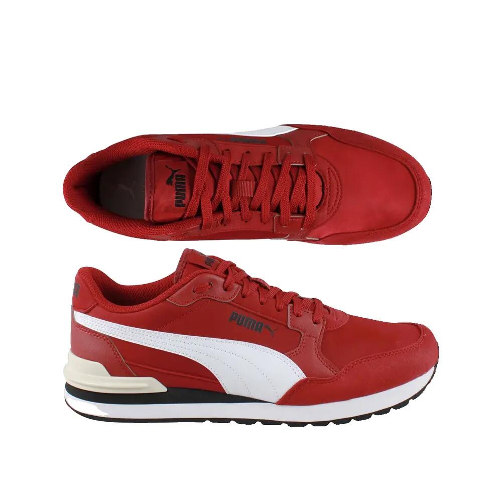 PUMA ST Runner v4 NL Dark Crimson-White Zapatillas White (39906912) 3/6