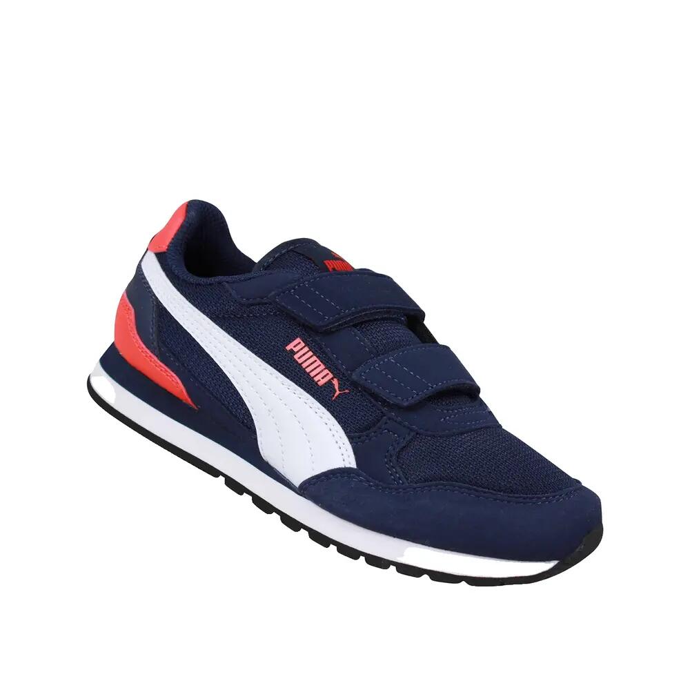 Sapatilhas infantis - mesh, velcro - ST Runner V4 - azul 2/6
