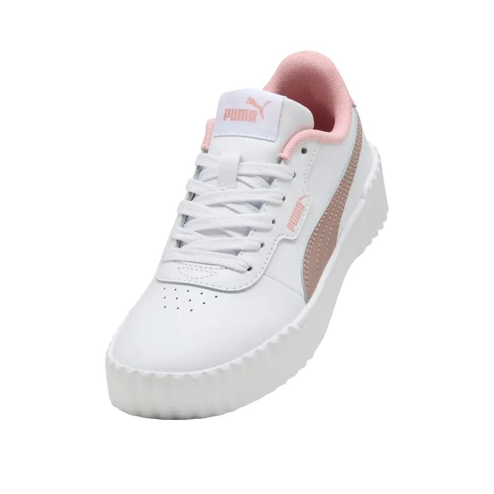 Zapatos PUMA Carina 3.0 Blanca/Sandía 6/6