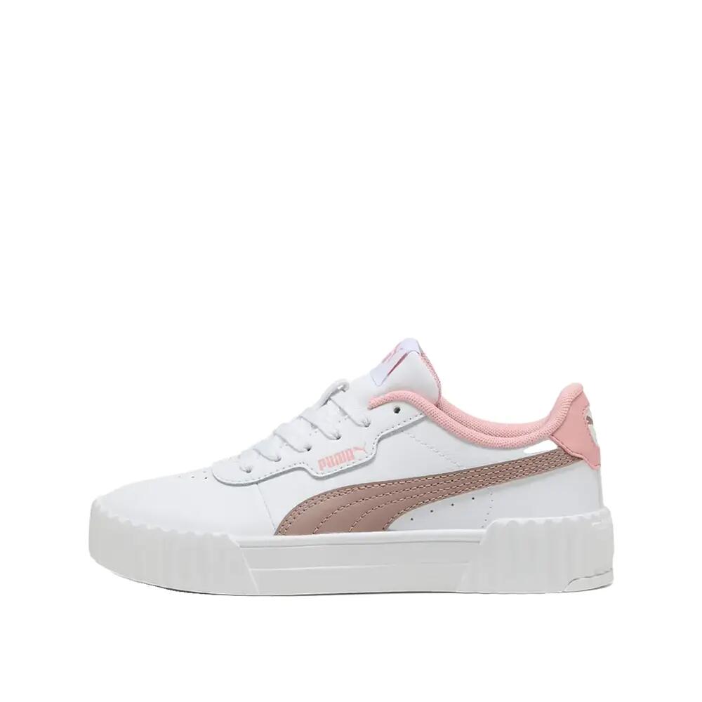 Zapatos PUMA Carina 3.0 Blanca/Sandía 3/6