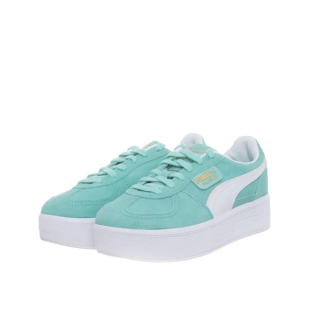 Zapatos PUMA Palermo Elevata Mujer Turquesa/Blanco 4/4