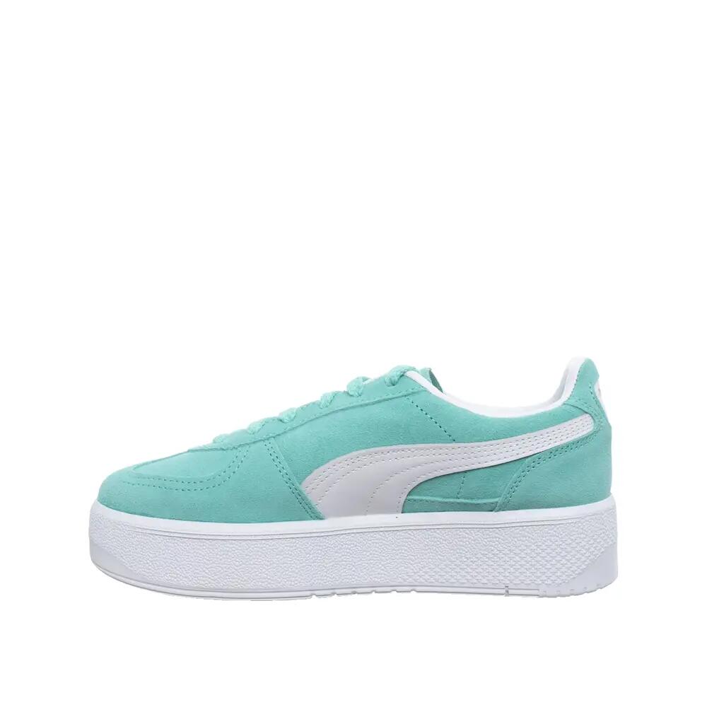 Zapatos PUMA Palermo Elevata Mujer Turquesa/Blanco 2/4