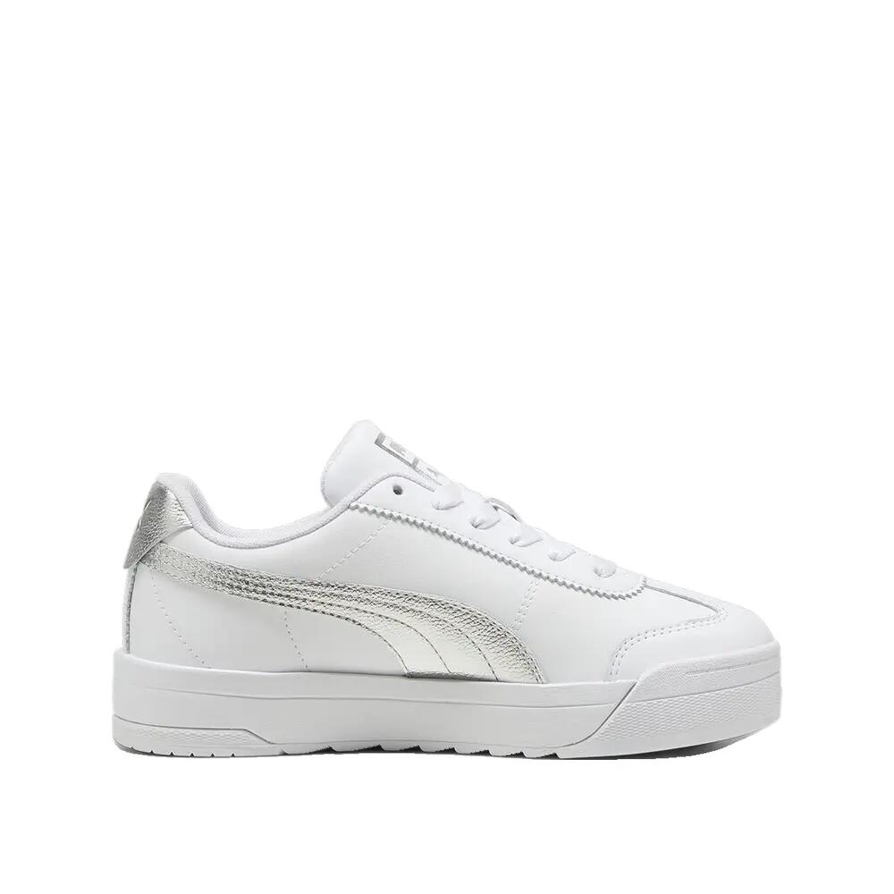 Scarpe PUMA Roma Femminili Metallo Bianco 3/6