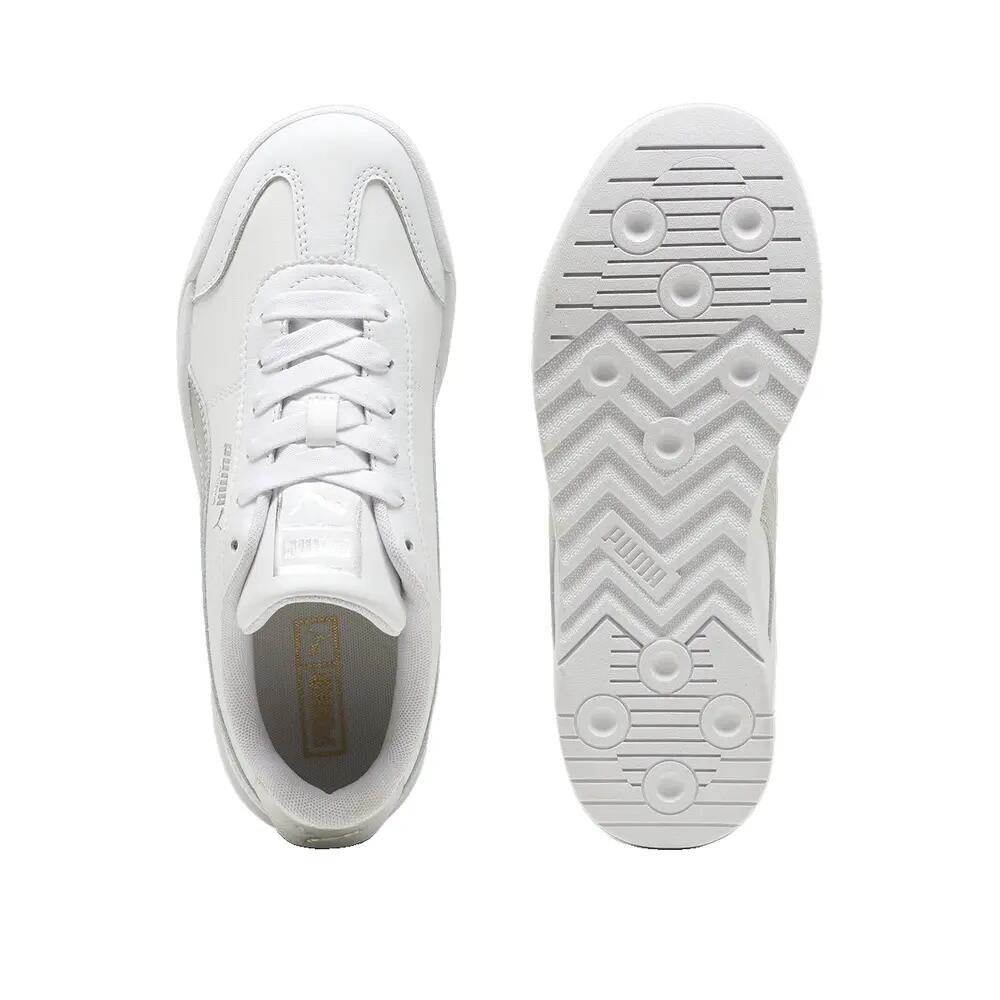 Scarpe PUMA Roma Femminili Metallo Bianco 2/6