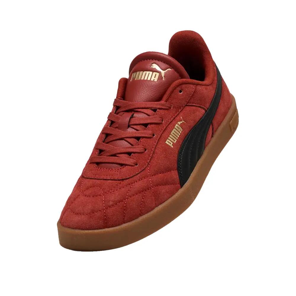 Baskets basses sport homme PUMA CLUB INDOOR SD rouges 6/6