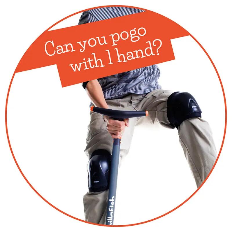 Chillafish Poogi Glow CPPG04PAP stick pogo pentru adolescenți Papaya 9/15