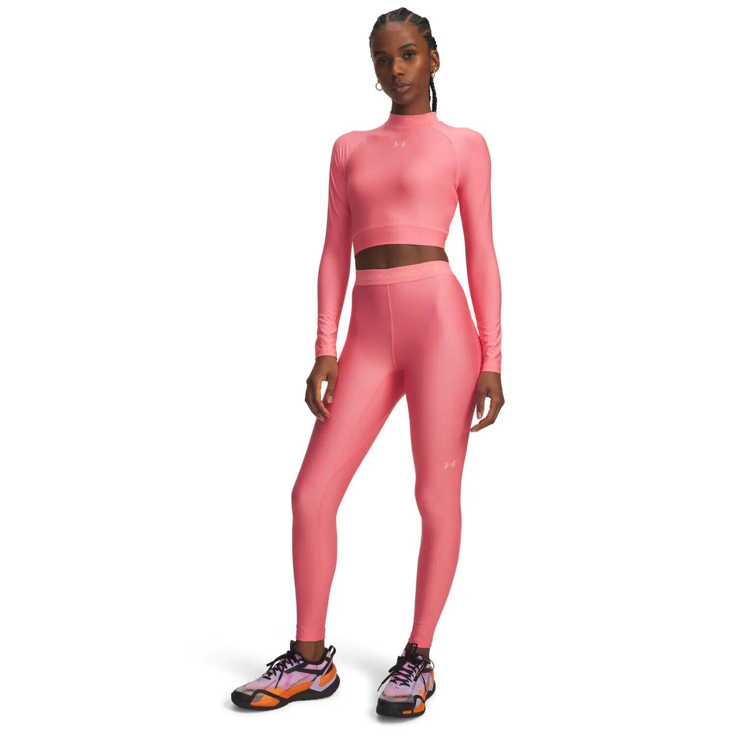 Legging UA HeatGear® para mujer Under Armour Rosa suave 6/6