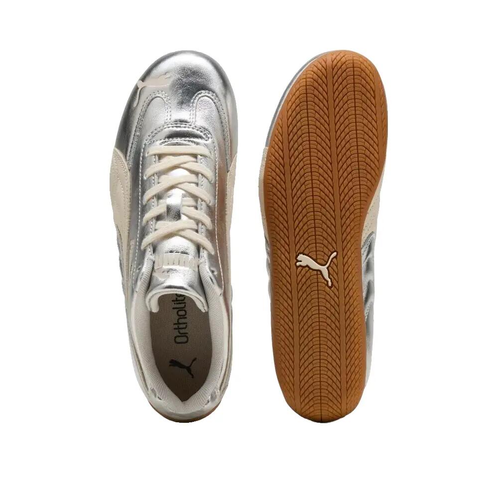 Puma WMNS Speedcat Silver White - Sneakers donna 4/6