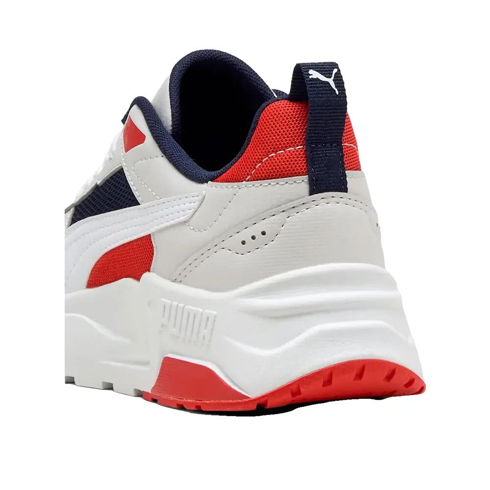 Chaussures PUMA Trinity 2 LT Junior Bleu/Blanc/Gris/Rouge 6/6