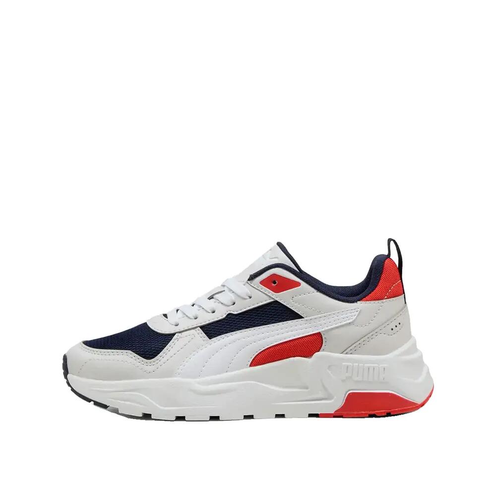 Zapatillas PUMA Trinity 2 LT Junior Azul/Blanco/Gris/Rojo 4/6