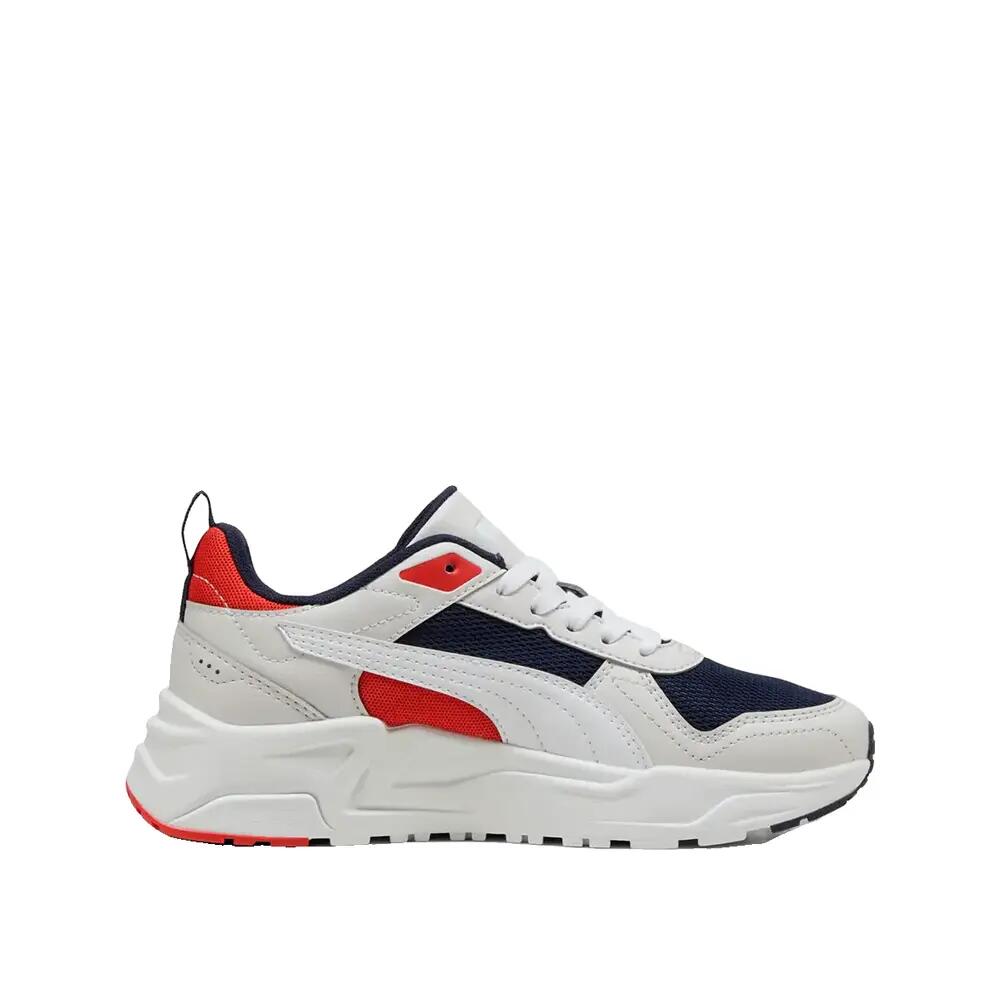 Zapatillas PUMA Trinity 2 LT Junior Azul/Blanco/Gris/Rojo 3/6