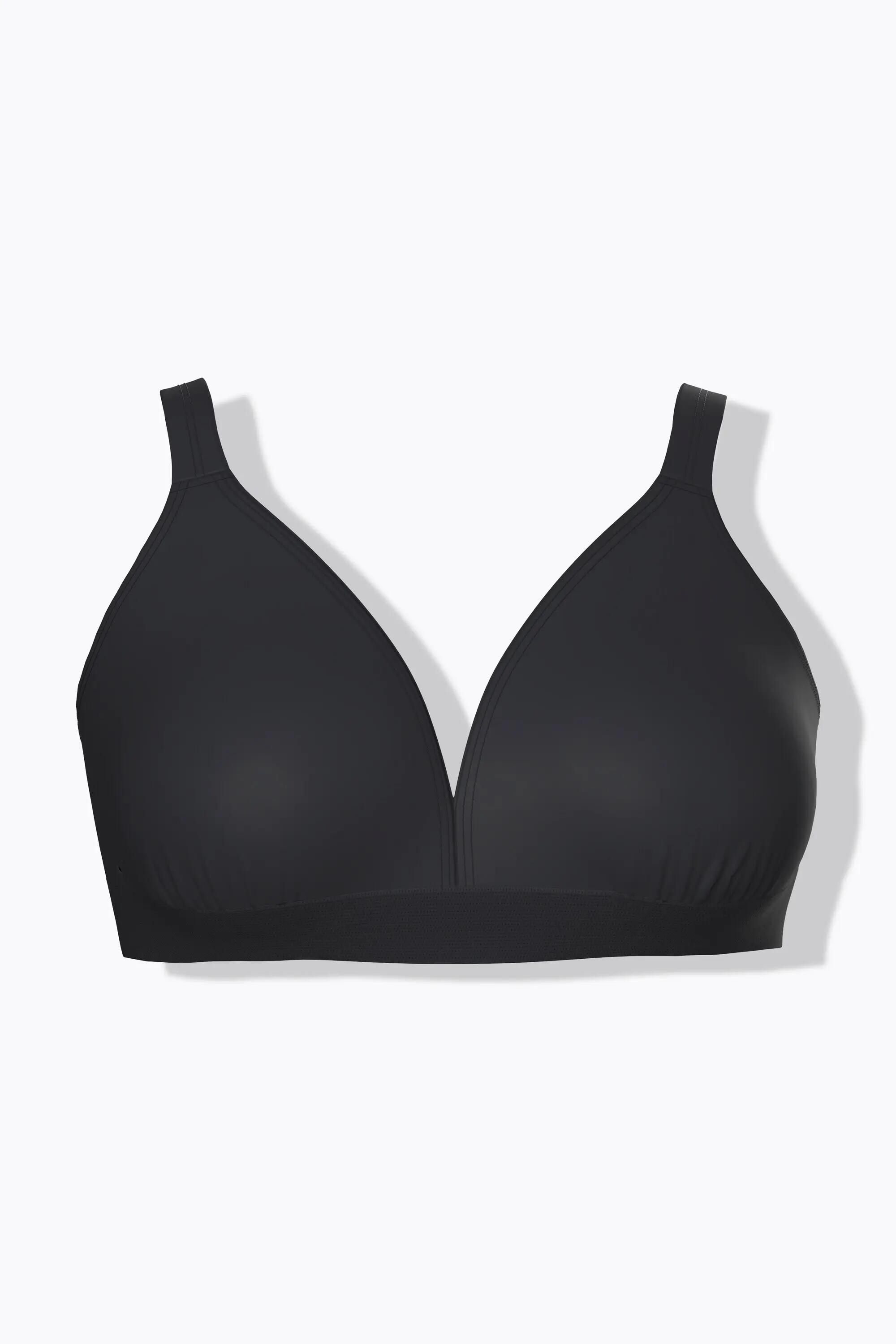 Femme Haut de bikini sans bonnets souples. Doublure intégrale. Matière recyclée 12/13